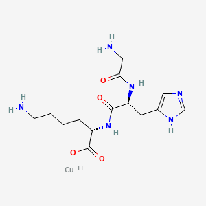 GHK-Cu molecular structure
